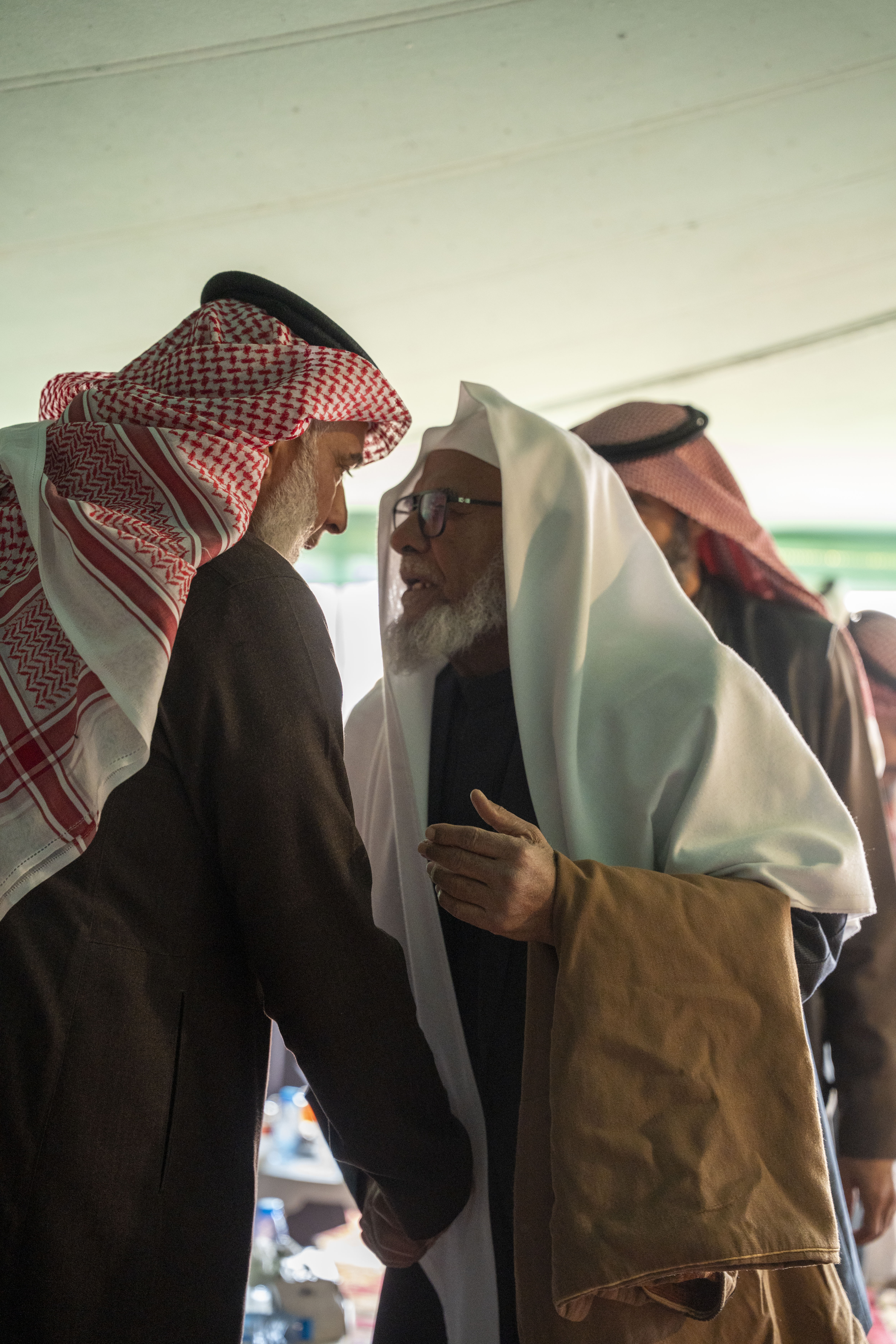 استقبال الحضور